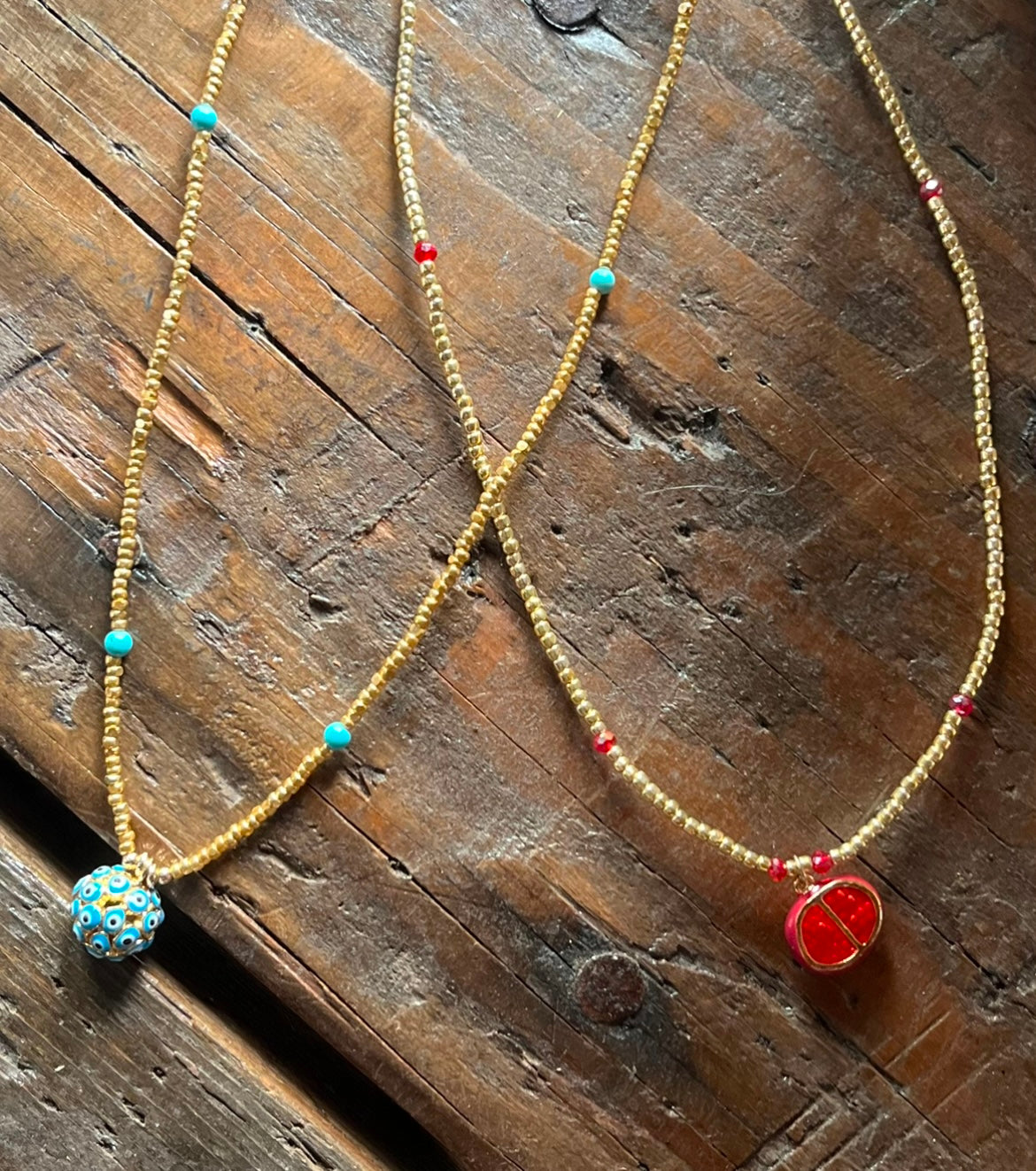 Evil eye necklace