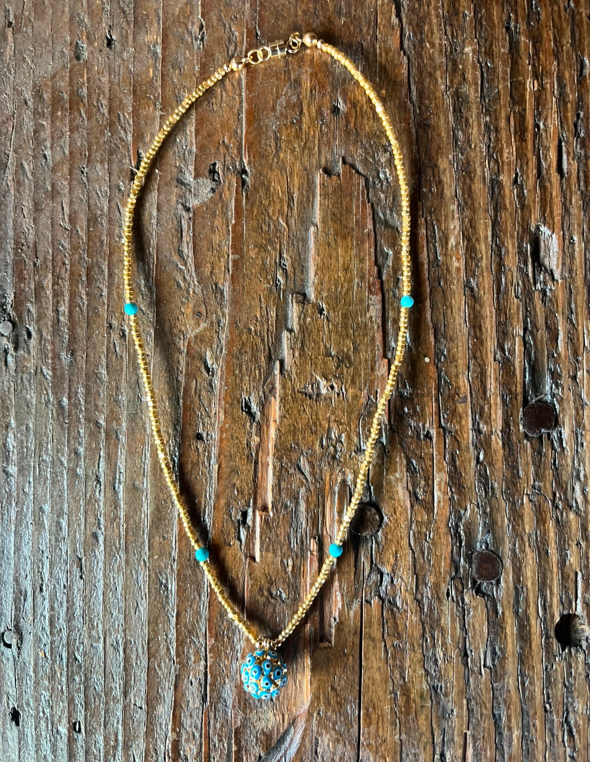 Evil eye necklace